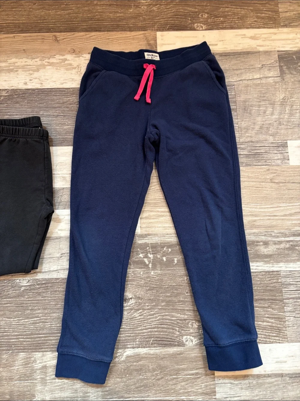 OshKosh B'gosh Black and Navy Kids Jogger Pants Duo